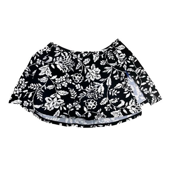 Aqua Couture Women's 14 Swim Skirt Bottoms Floral Tropical *new* *please read* - Picture 1 of 7